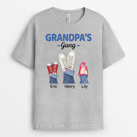 2703AUS2 daddys gang shoes custom t shirt printing for him