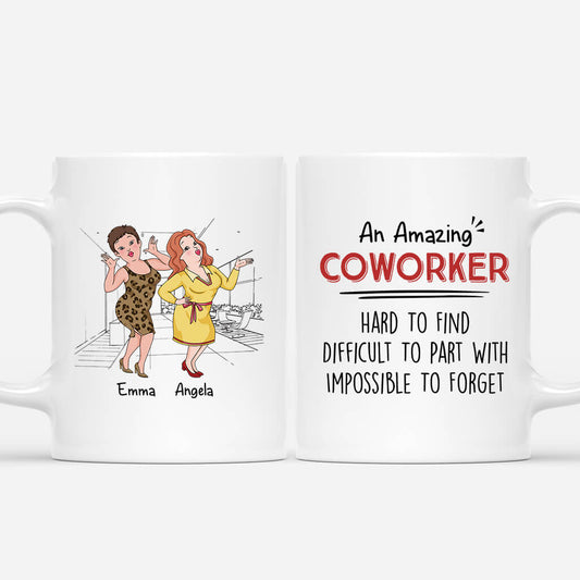 2712MUK1 hard to find difficult to part with impossible to forget mug customised gifts for coworkers