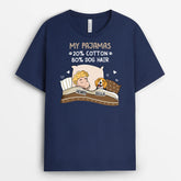 2729AUK2 my shirt 20_ cottton 80_ dog hair t shirt personalised dog presents
