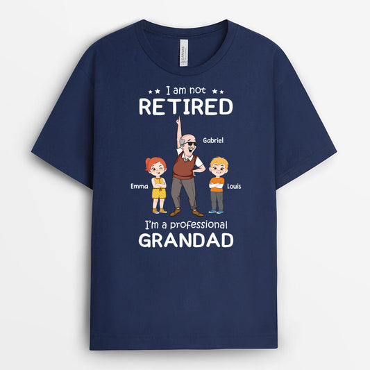 2739AUK2 im not retired im a professional grandma customised retirement presents for her