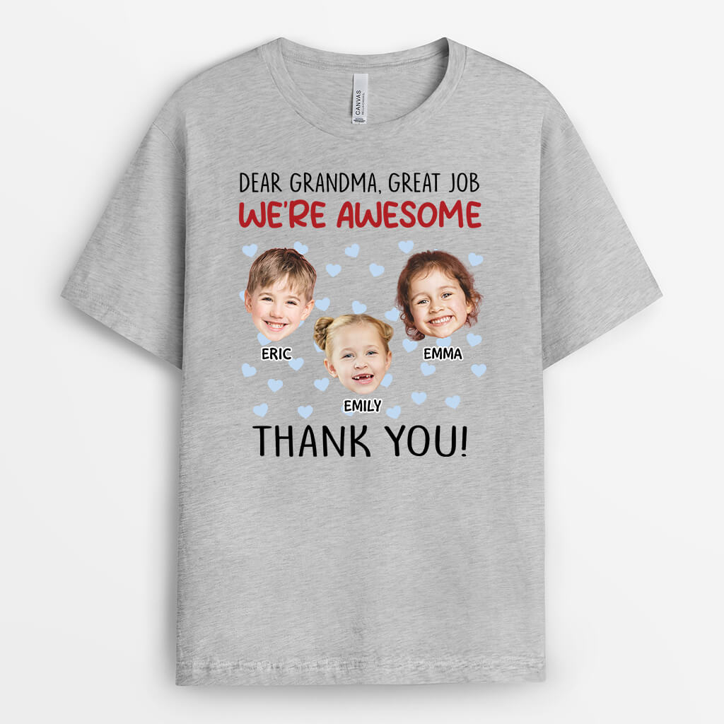 2744AUK2 dear mum great job personalised tee shirts for women_33853692 e909 4c59 8edd f96dc87dc289