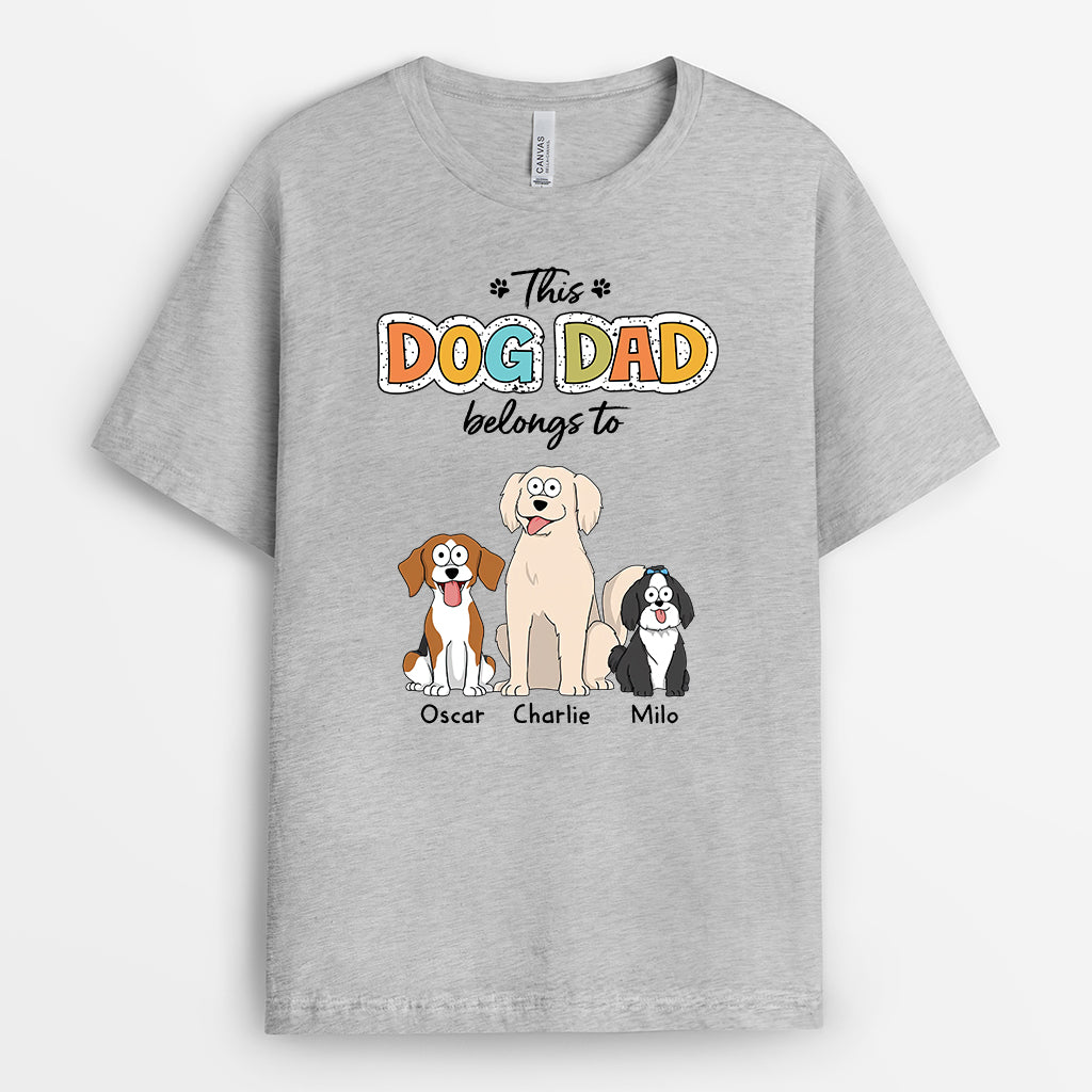 2755AUS2 personalized best daddys lion gang t shirt