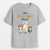 2755AUS2 personalized best daddys lion gang t shirt