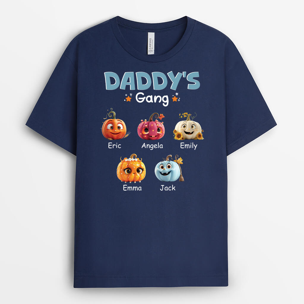 2762AUK2 mummys gang pumkins personalised autumn gifts for her