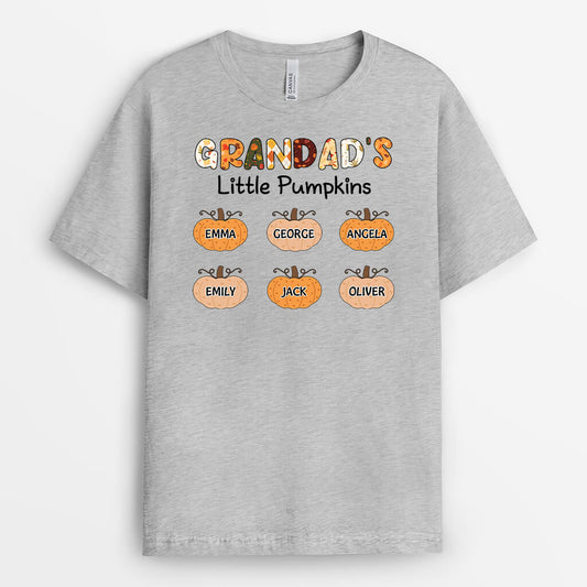 2772AUK2 mummys little pumpkin t shirt personalised autumnal gifts