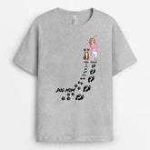2784AUS2 dog dad dog mum t shirt personalised dog themed gifts