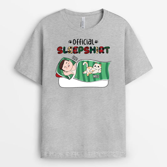 2787AUK2 official sleepshirt t shirt custom present for cat lovers