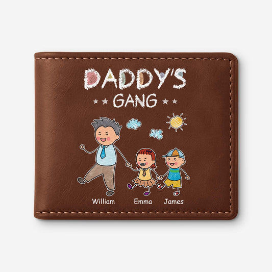 2793JUS1 personalized fathers day wallet cute gifts for dad from kids 2793J