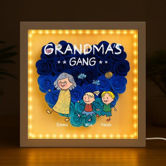 2793OUS2 personalized flower shadow box unusual gifts for mom 2793O3L8B