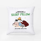 2831PUK2 official sleepshirt women pillow personalised cat gifts