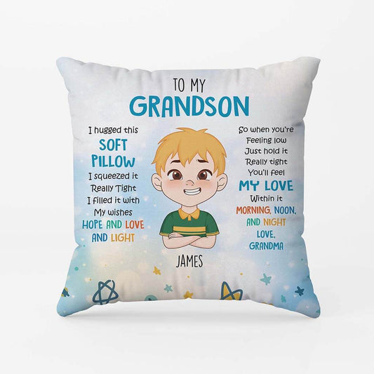 2854PUK2 to my grandaughter pillow personalised gift ideas for kids