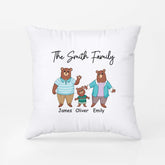 2863PUS1 the smith family bear pillow personalised gifts for parents_1