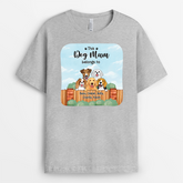 2875AUS2 this dog dad belongs to t shirt personalised present idea for dog owners