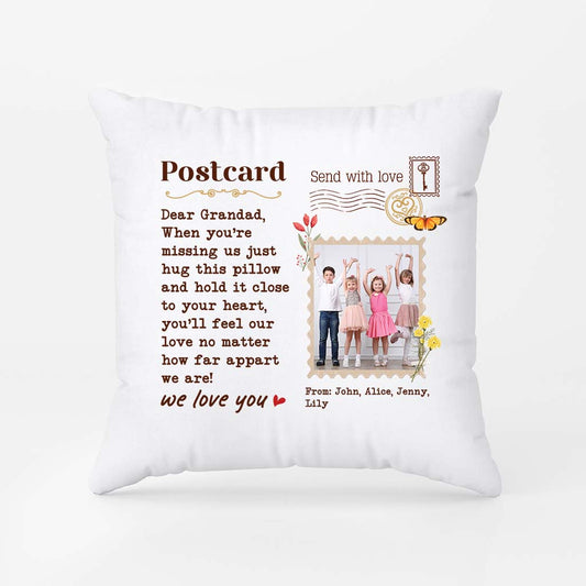 2882PUK1 podcast pillow personalised presents for grandma