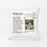 2882PUK2 podcast pillow personalised presents for grandma
