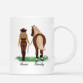 2944MUK2 my horse is calling i must go mug custom gifts for her