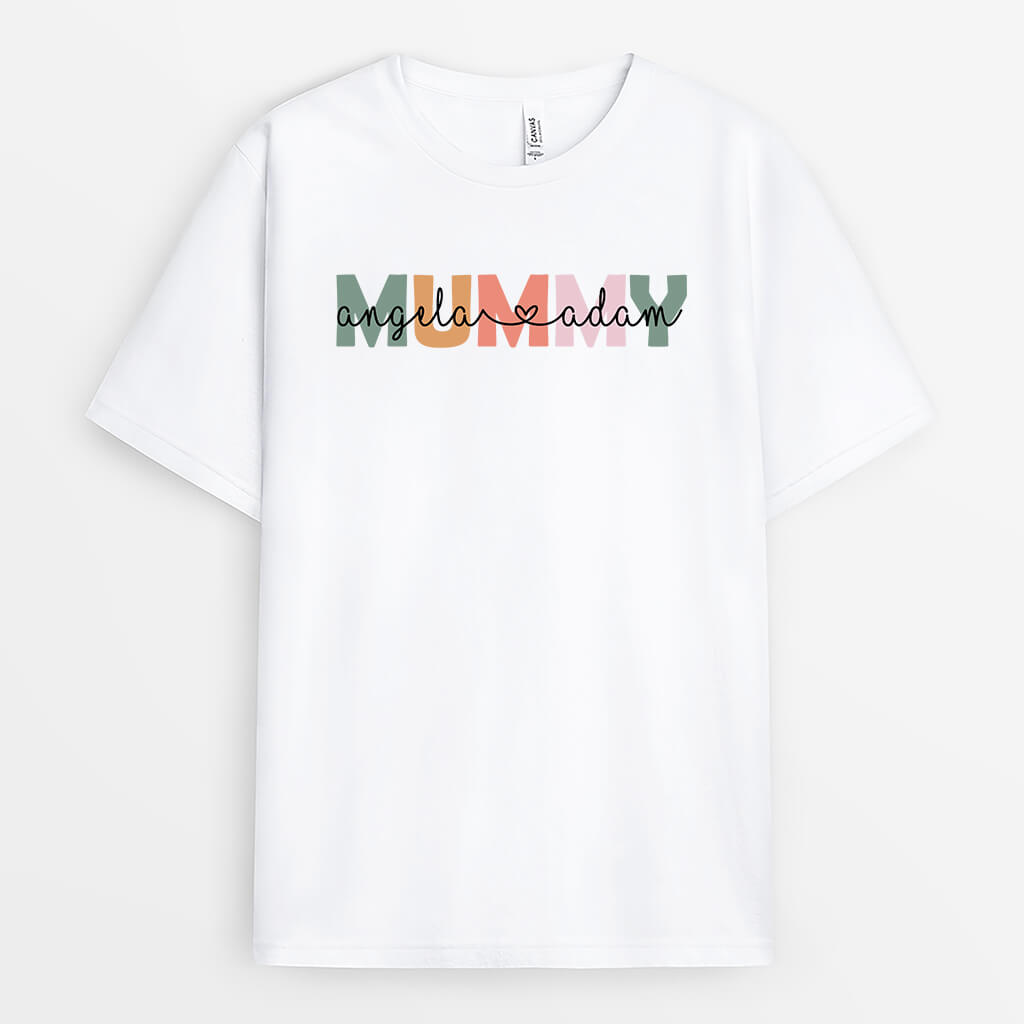 2976AUK1 mama t shirt personalised presents for grandma