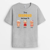 2977AUK2 christmas this grandma belongs to t shirt personalised gifts for grandma
