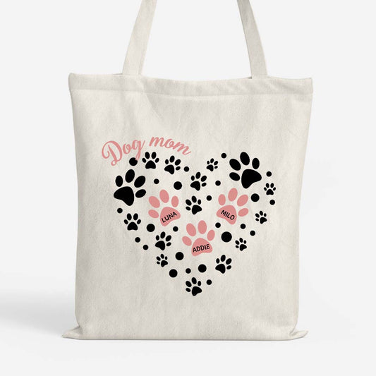 2979BUS1 dog mom tote bag personalized gifts for pet lovers 2979bcq5d
