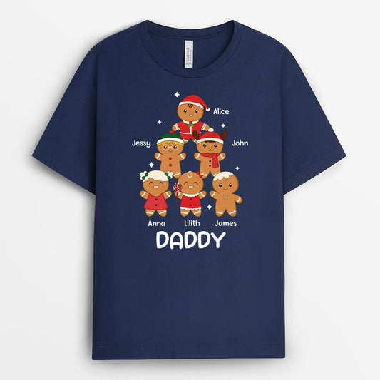 2996AUK2 ginger grandad t shirt for chistmas personalised gifts for grandad