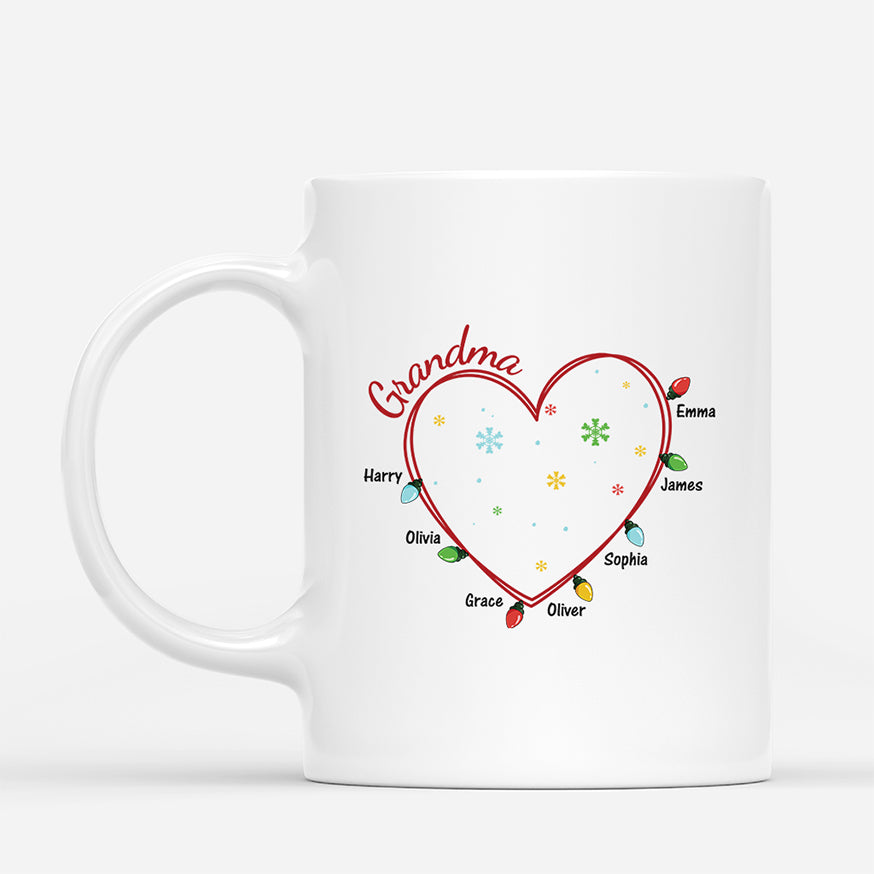 3017MUS1 personalized christmas mugs grandma gifts with grandkids names 3017MKV0A_157909cb 623f 457e 875b 9b0e934cf435