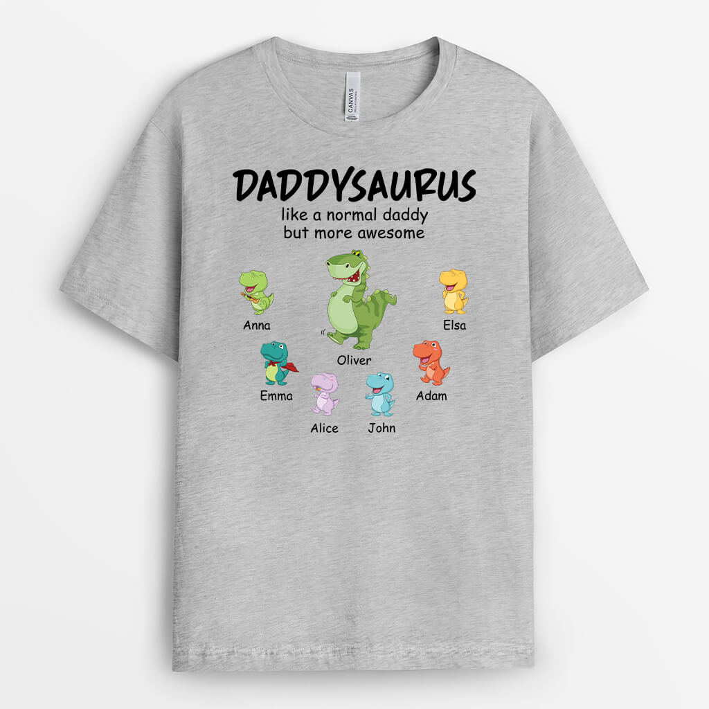 3033AUK2 like a normal grandad but way cooler t shirt personalised gifts for grandad