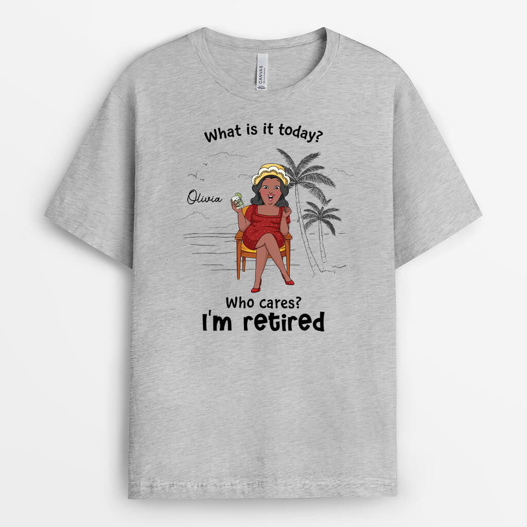 3054AUK2 what is it today t shirt personalised gifts for female