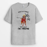 3054AUK2 what is it today t shirt personalised gifts for female