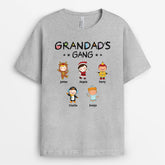 3059AUK2 grandmas gang christmas personalised t shirt for grandma