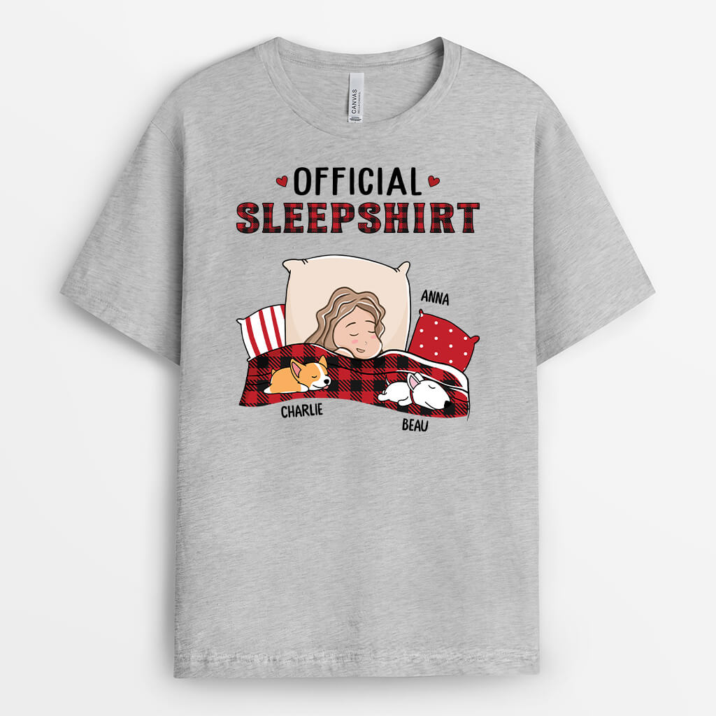 3064AUK2 official sleepshirt personalised presents for dog owners