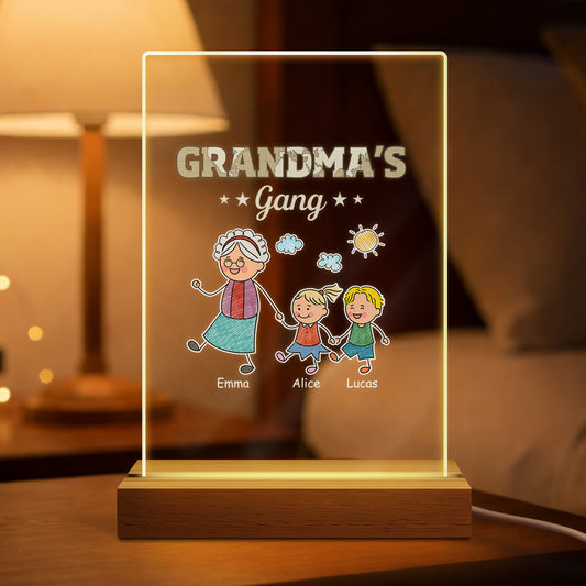 3089LUS1 grandma gang night light custom gifts for grandmamom 3089lsp3b