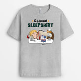 3098AUK2 cat winter official sleepshirt personalised gifts for her