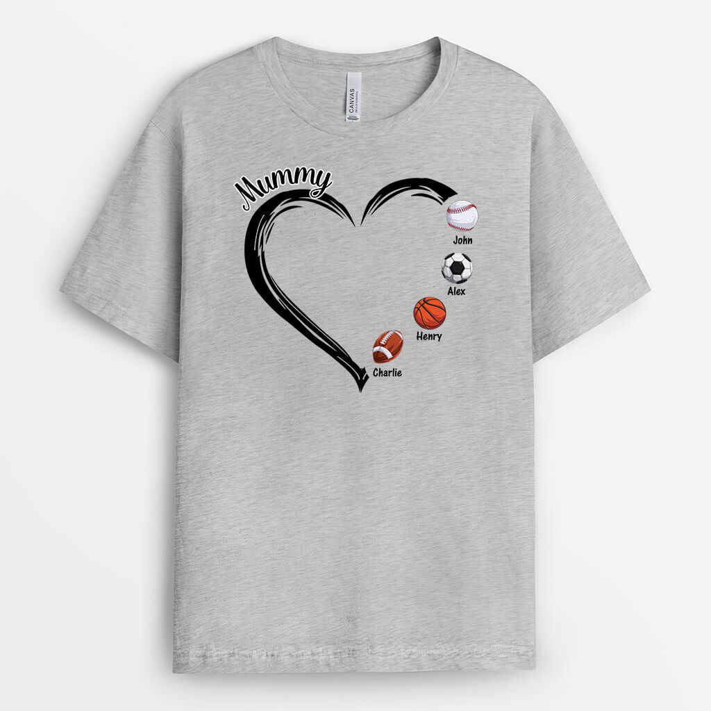 3102AUK2 sport grandma t shirt personalised gift ideas for grandma