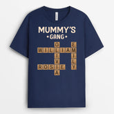 3142AUK2 black puzzle grandma t shirt personalised gifts for grandma