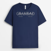 3145AUK2 grandad since t shirt personalised gift ideas for grandad_6b455102 e2d4 4d98 9330 9ef17f91b3e3