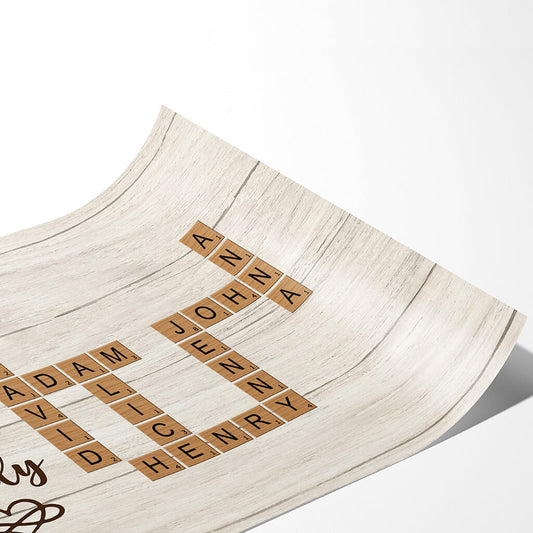 3150SUK2 love family puzzle posters personalised present ideas for parents