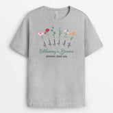 3173AUK2 grandmas garden t shirt personalised gift ideas for grandma
