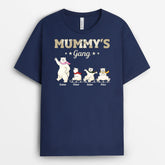 3180AUK2 black dancing bear grandads gang t shirt personalised gifts for grandad
