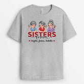 3185AUK2 besties forever t shirt custom gifts for female friends