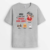 3244AUK2 yes_ t shirt personalised gifts for dog mum