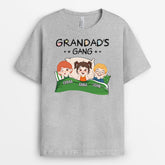 3286AUK2 grandmas gang kids on bed t shirt personalised gift ideas for grandma