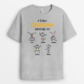 3291AUK1 funny this grandad belongs to t shirt personalised gifts for grandad
