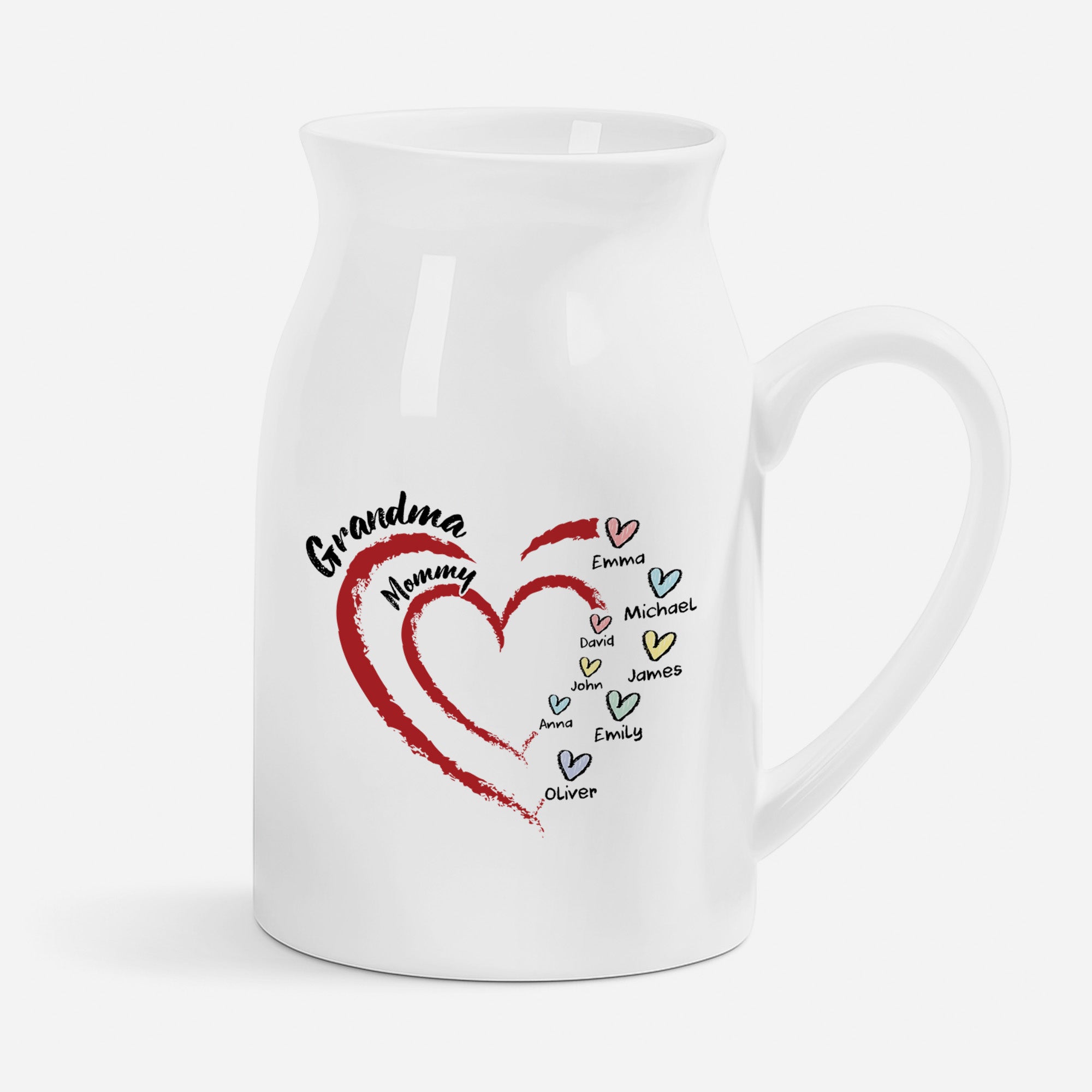 3319OUS1 personalized flower vase with names gifts for mom and grandma 3319osv5a_1
