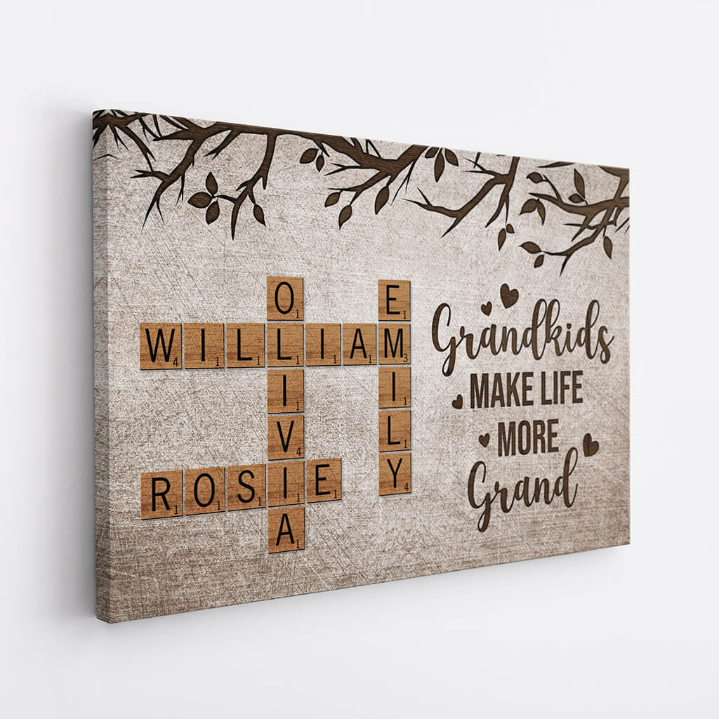 3323CUK2 personalised grandkids make life more grand personalised gifts for grandparents