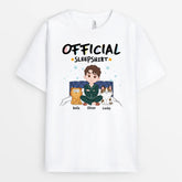 3359UK2 official sleepshirt with girl and cats sitting on bed t shirt personalised gifts for cat lovers