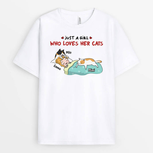3367AUK1 just a girl boy who loves cats t shirt personalised gifts for cat owners_9daa9040 541d 46f5 8944 423cbec129f1