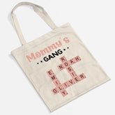 3402BUS2 crossword puzzle art tote bag custom gifts for momdad 3402b8q5a