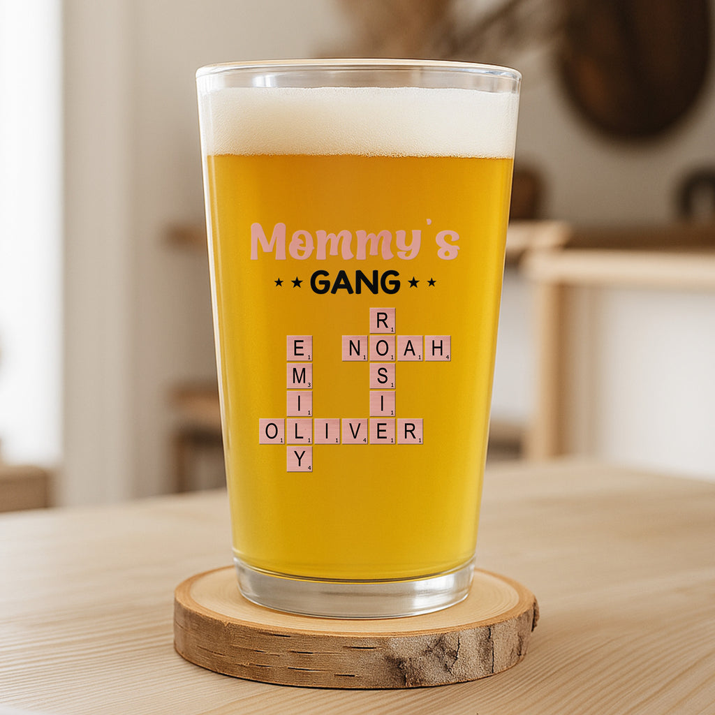 3402IUS2 personalized beer glasses _ crossword gifts for grandpa 3402I8Q5B