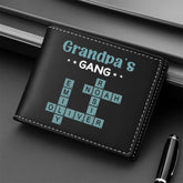 3402JUS2 personalized leather wallet fathers day gift for dad 3402J5M5B