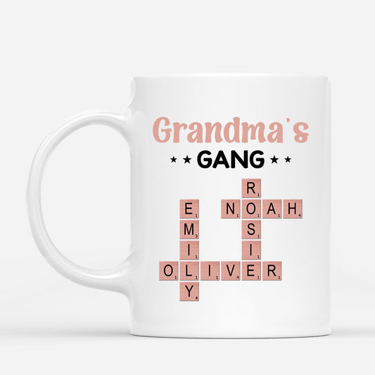3402MUK3 crossword grandmas gang mug personalised gifts for grandma